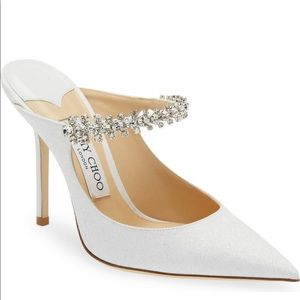 New Jimmy Choo Bing embellished Mule